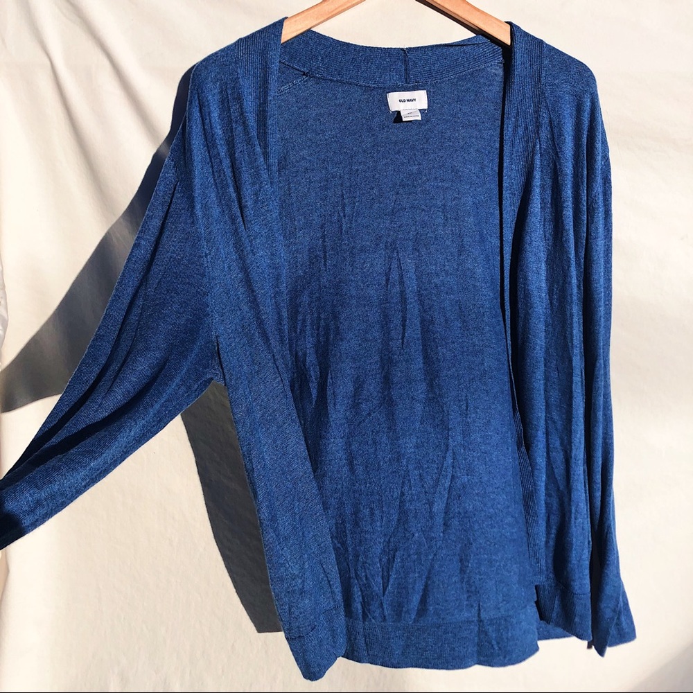 Old Navy Blue Lightweight Cardigan